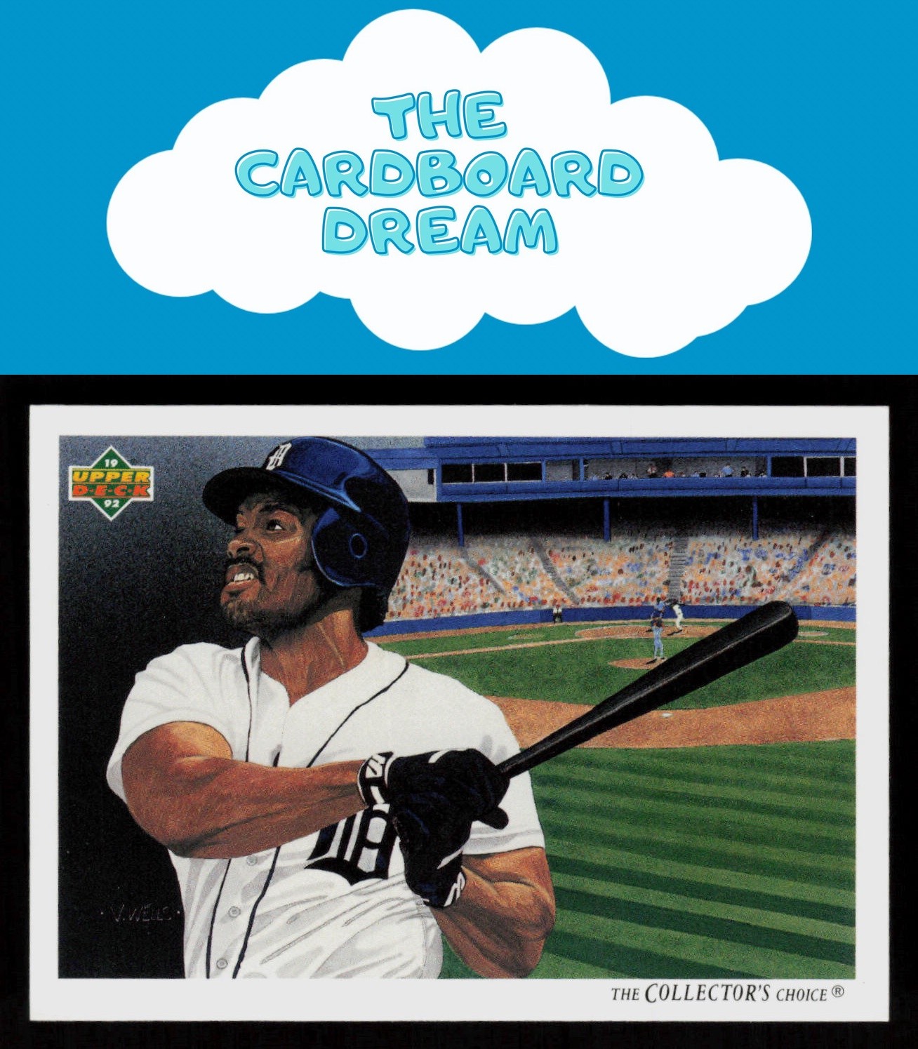 Cecil Fielder 1992 Upper Deck #96 Detroit Tigers Checklist Baseball Card