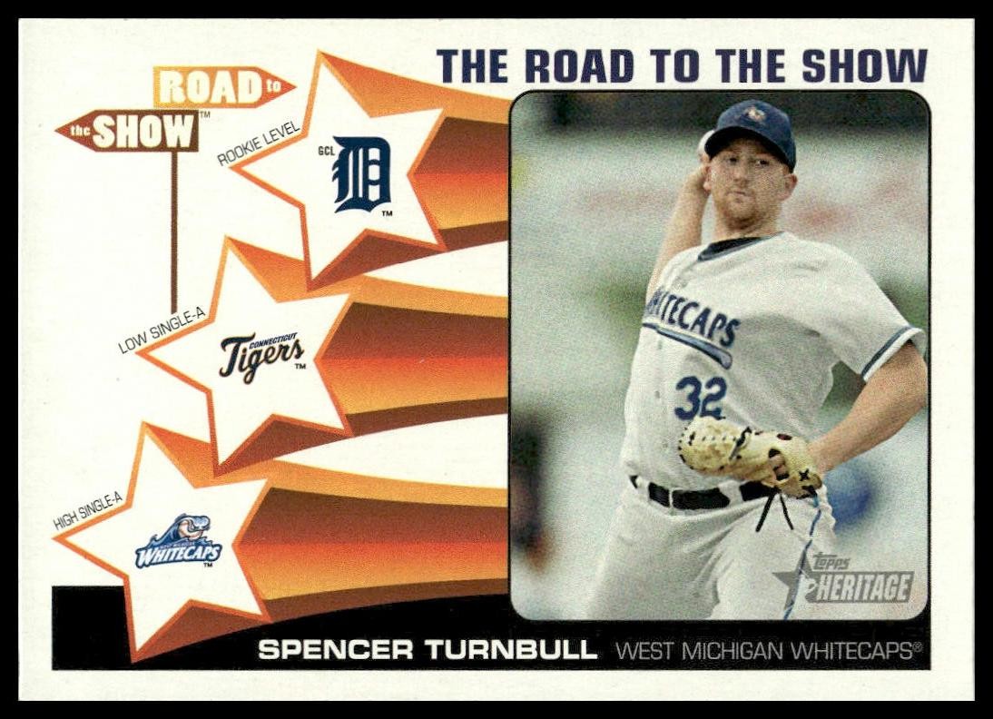 2015 Topps Heritage Minor League #RTTS-48 Spencer Turnbull Road to the Show NM+
