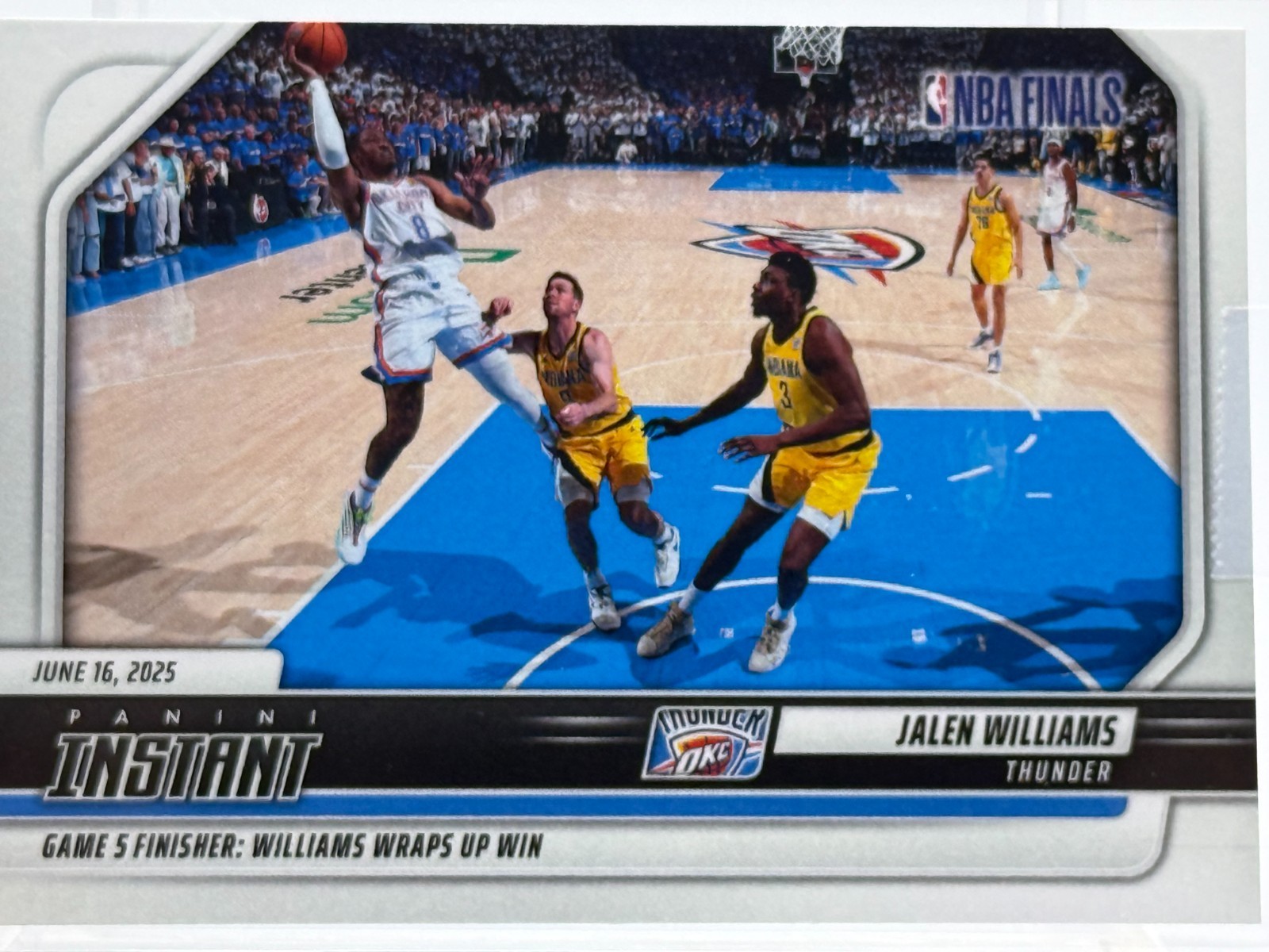 2024-25 Panini Instant #631 JALEN WILLIAMS (#’d / 87) OKC