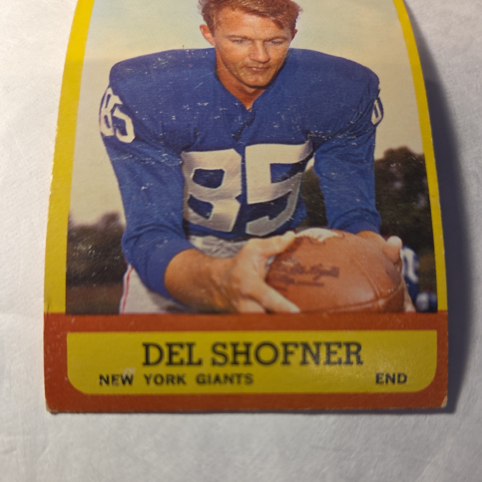 1963 Topps – Del Shofner #50 B1