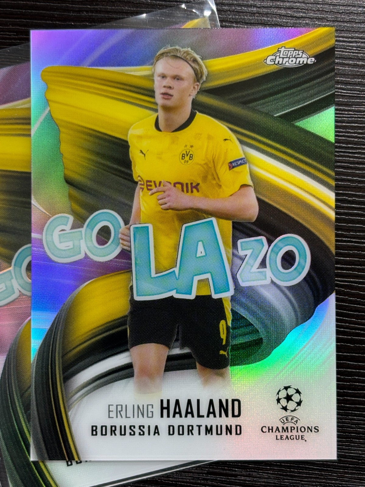 Erling Haaland SINGLES – 2020/21 & 2021/22 Topps Chrome UEFA
