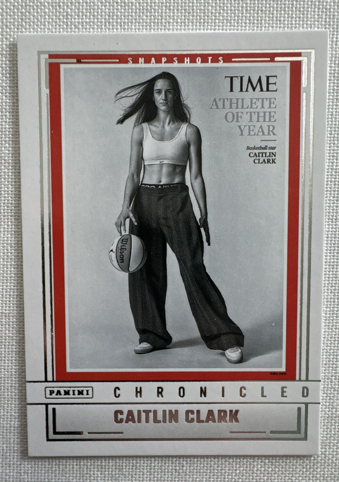 2025 Panini Caitlin Clark Chronicled – Snapshots Caitlin Clark #99