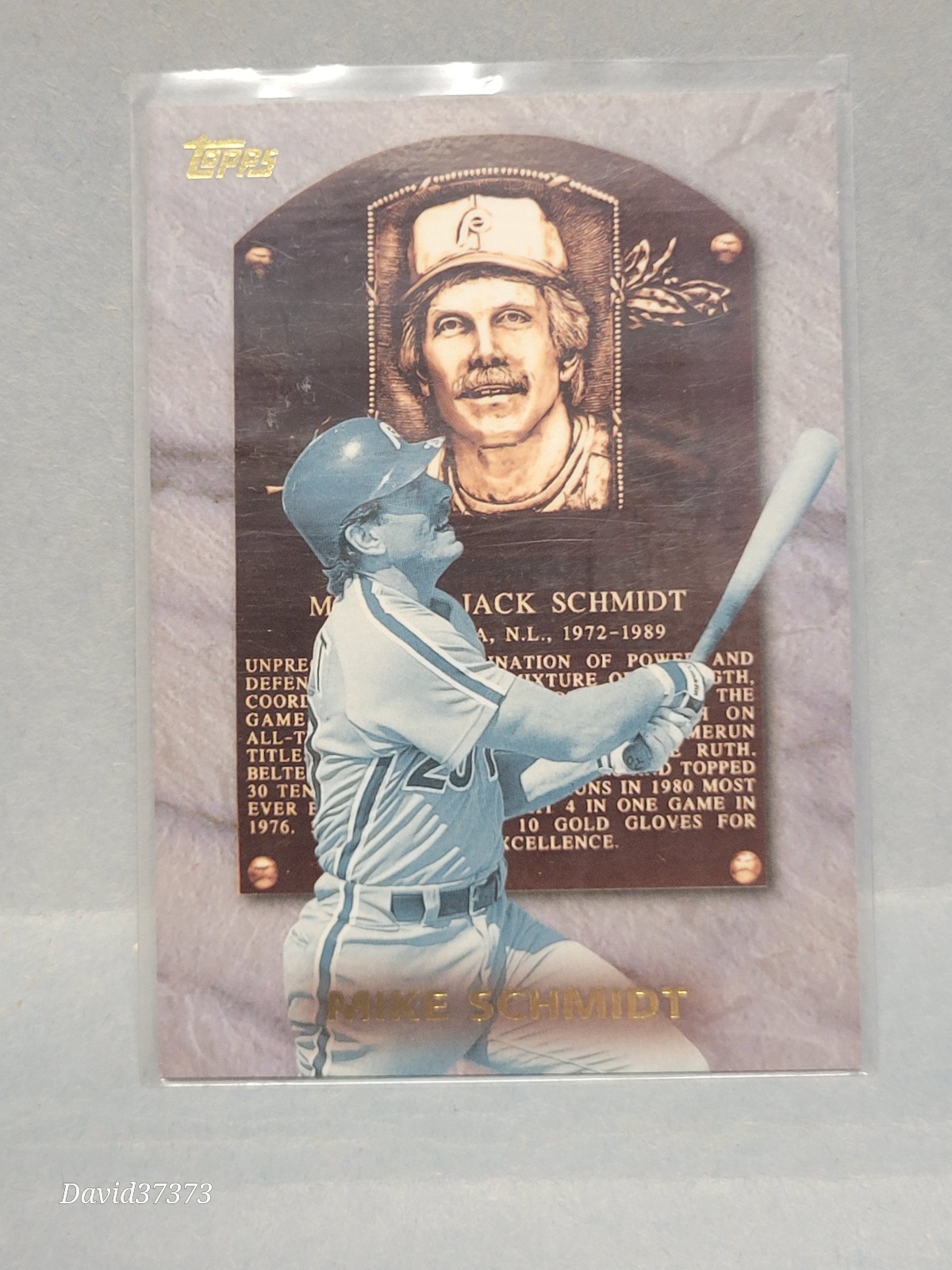 1999 Topps Hall of Fame Collection #HOF1 Mike Schmidt HOF