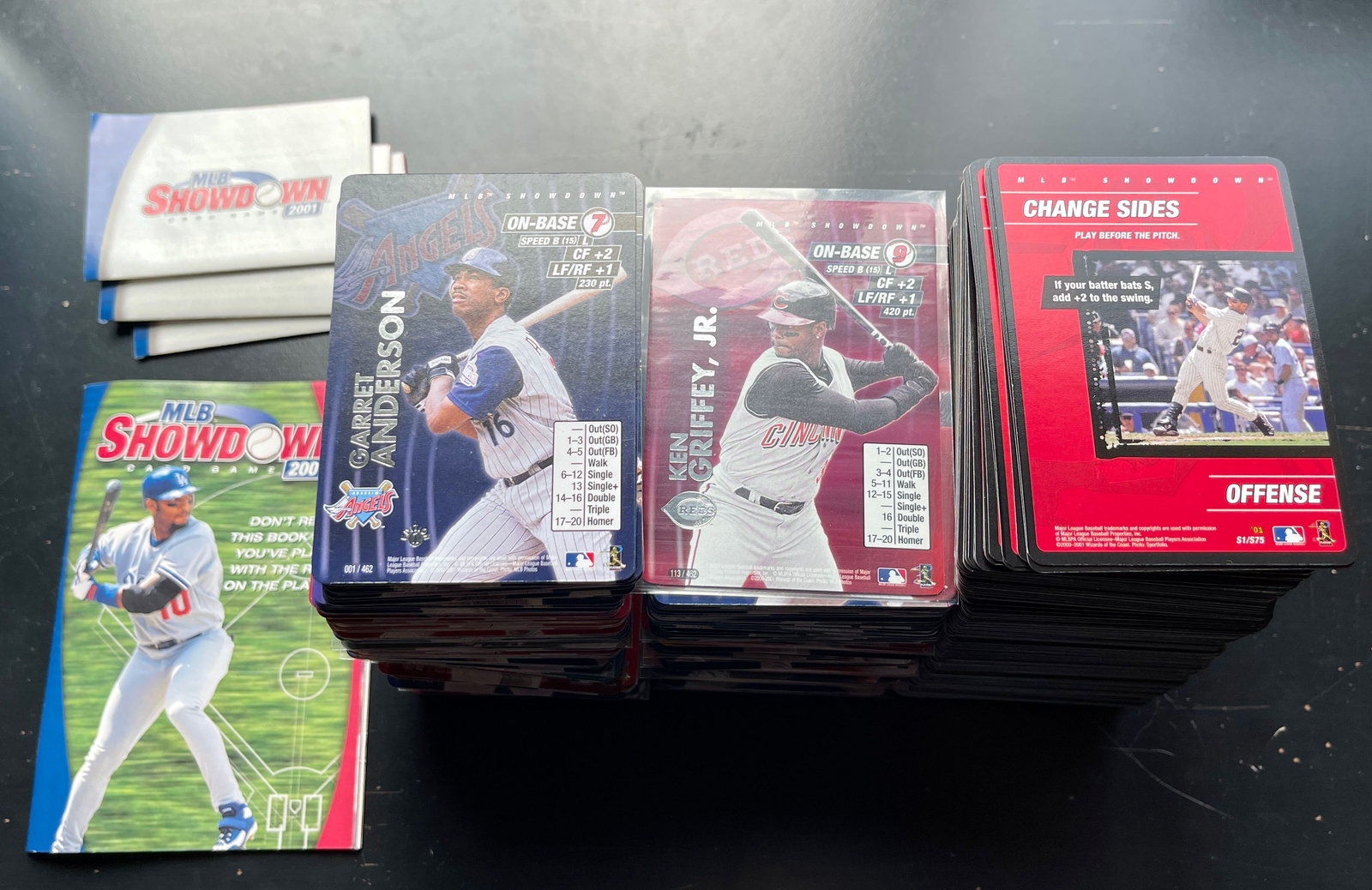 2001 MLB Showdown 1st Edition Baseball Cards 1-250 + FOILS – Complete Your Set