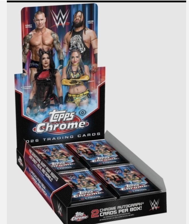 2026 Topps Chrome WWE – Base Set 1-200 – Pick Your Card – Complete Your Set