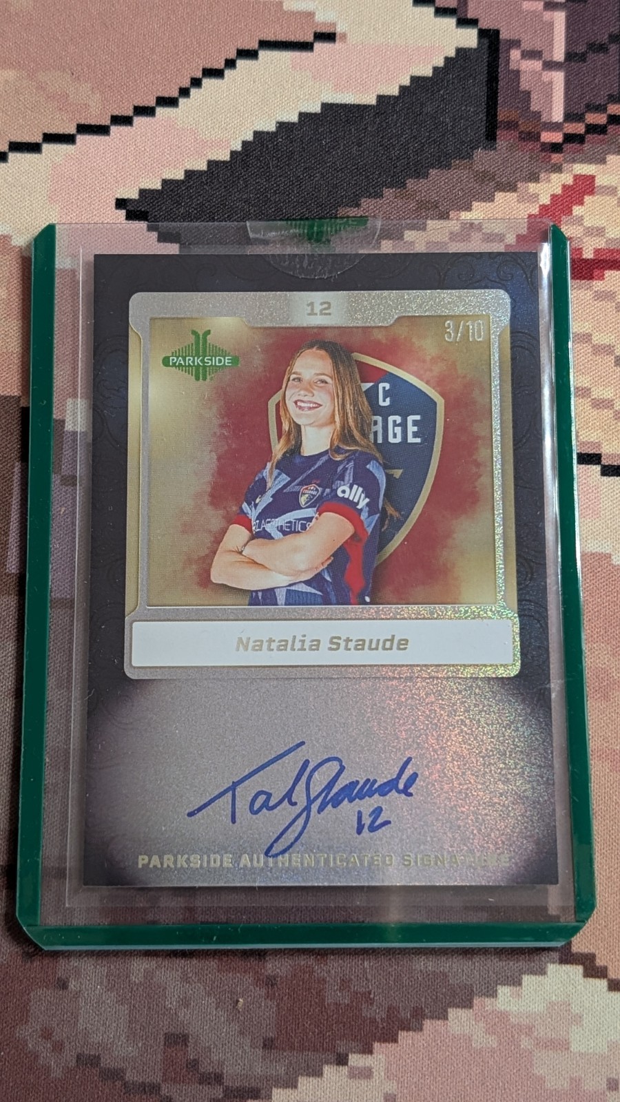 2026 Parkside NWSL Vault Pick From List! Onyx, Pacific Pink Auto/etc