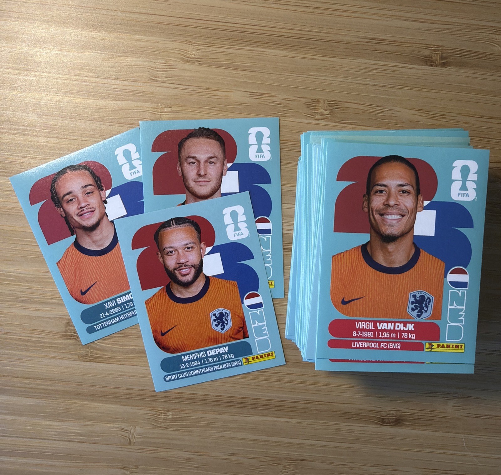 Panini FIFA World Cup 2026 Album – NETHERLANDS SINGLE STICKERS – FREE SHIPPING