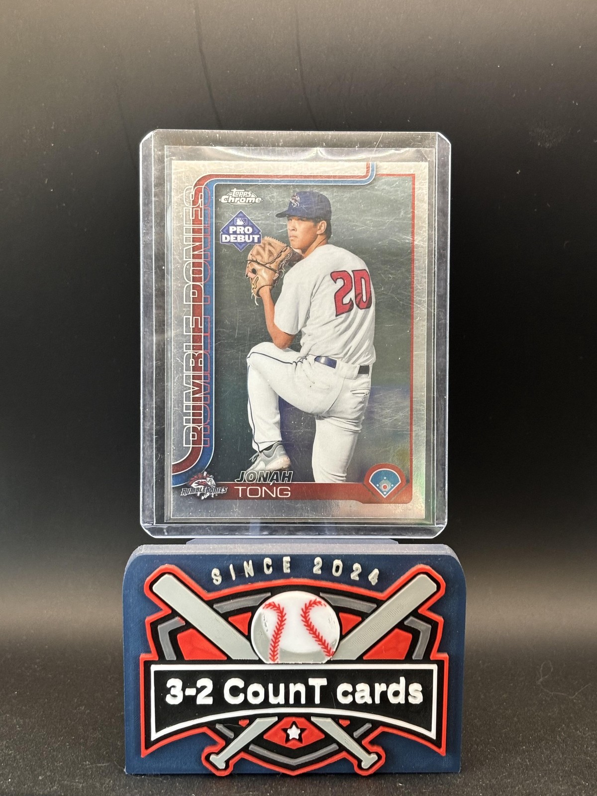 2025 Topps Pro Debut – Chrome #PDC-183 Jonah Tong