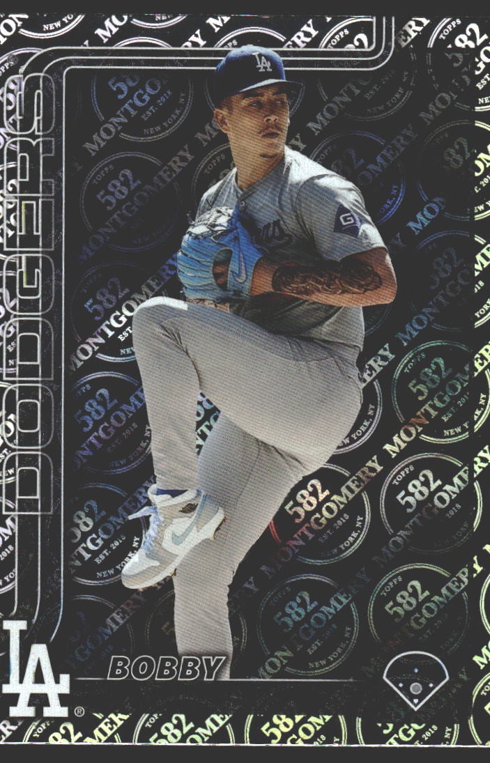 Bobby Miller #652 2025 Topps 582 Montgomery Club Los Angeles Dodgers