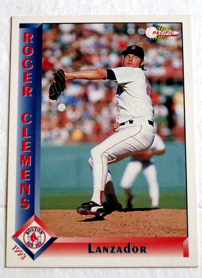 1993 Pacific Spanish #30 Roger Clemens Red Sox
