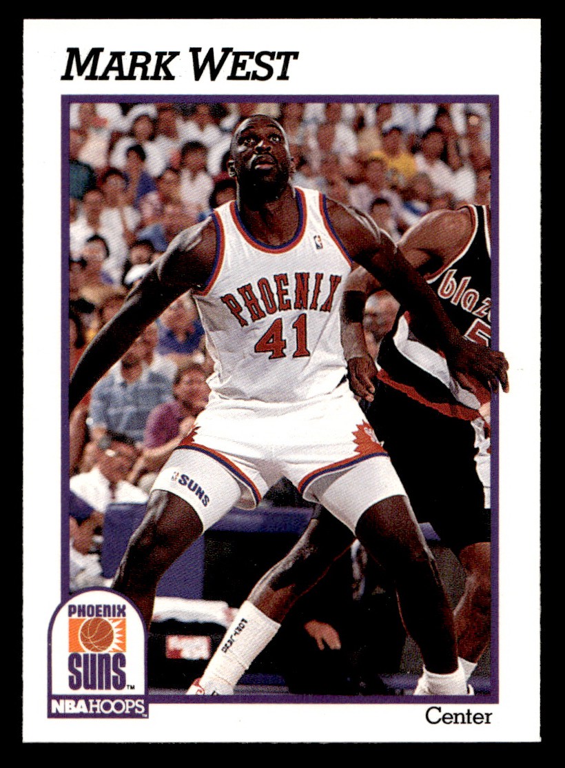 1991-92 NBA Hoops – Mark West #170 Basketball Sports Card Raw Trading Card