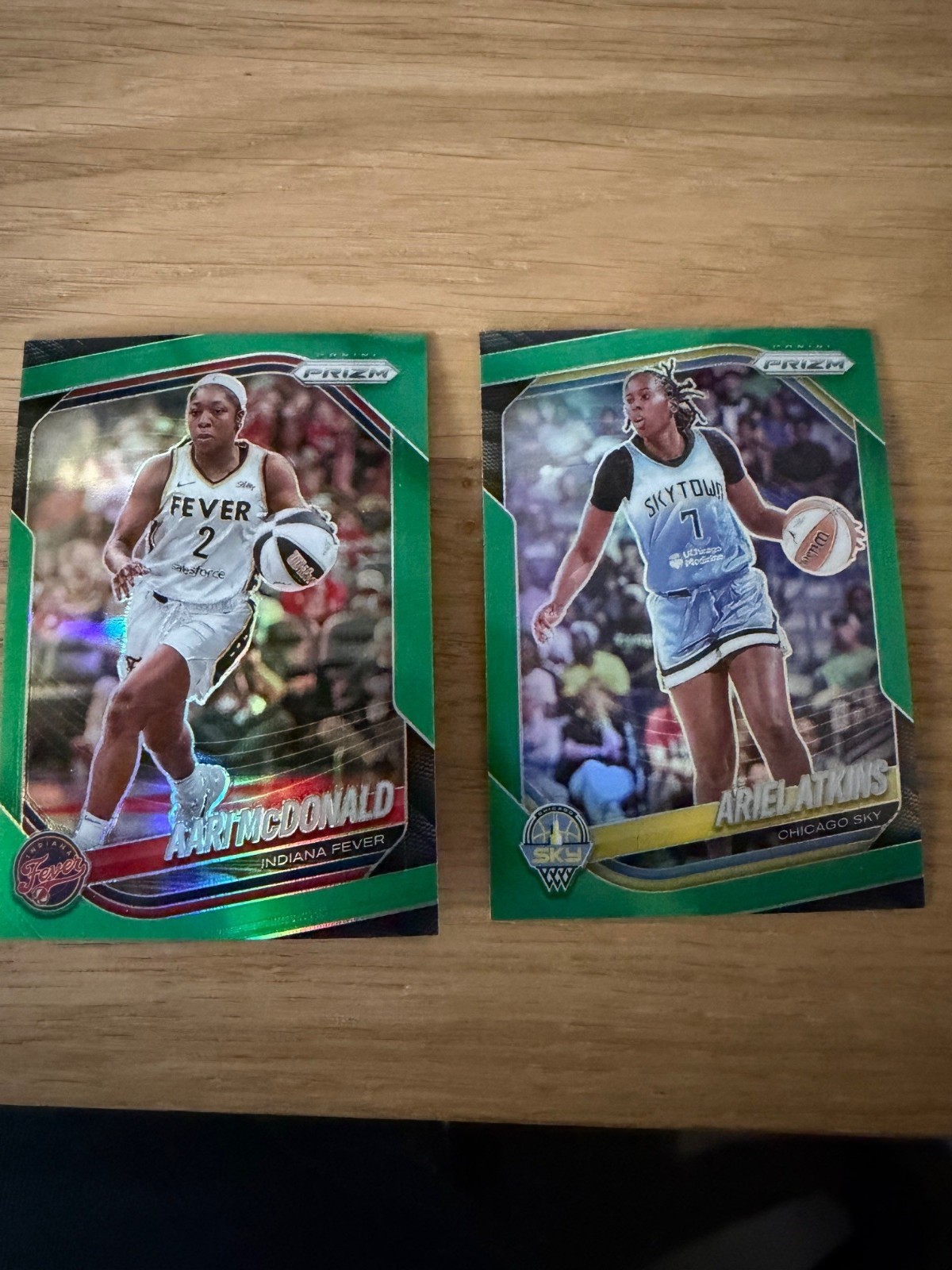 2025 Panini Prizm WNBA Green Prizm Parallels Complete Your Set Pick Your Card