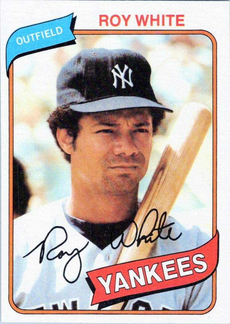 1980 Topps #648 Roy White New York Yankees NM