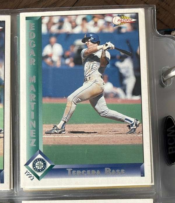 1993 Pacific Spanish #290b Edgar Martinez