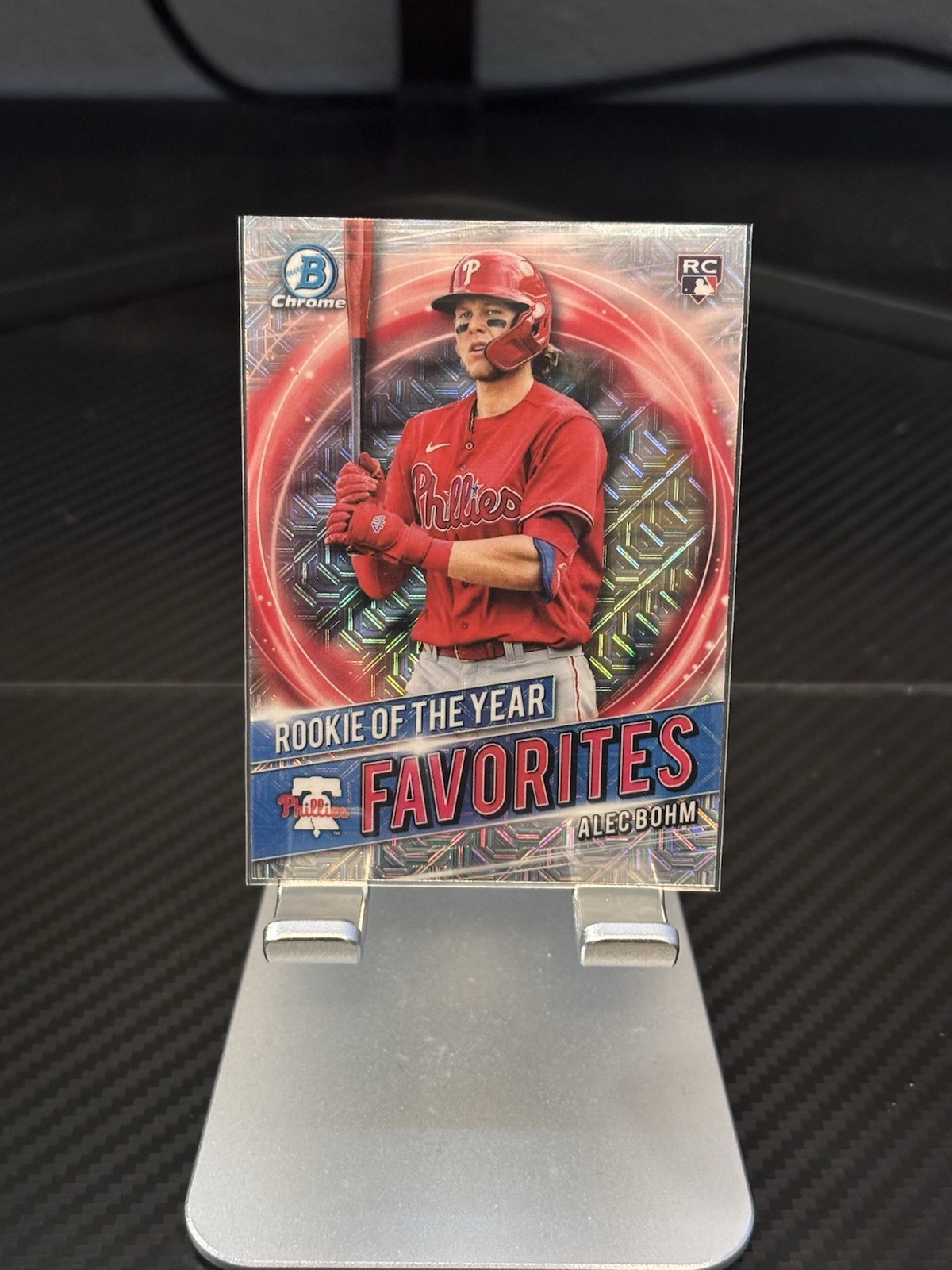 Topps 2021 Bowman Chrome Alec Bohm Phillies Rookie of the Year Favorites RRY-AB