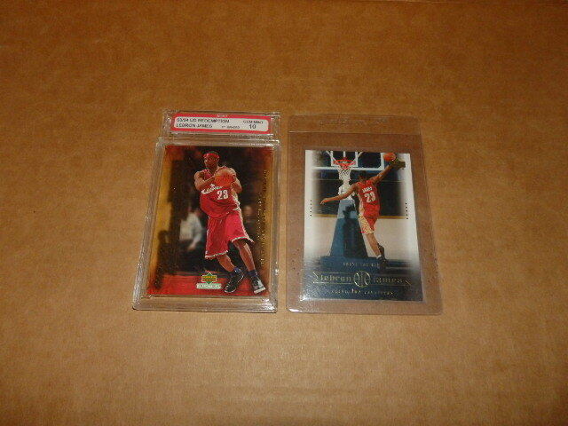 (2) LeBron James Rookie Cards *Freshman Season Gem Mint 10 *See Pictures