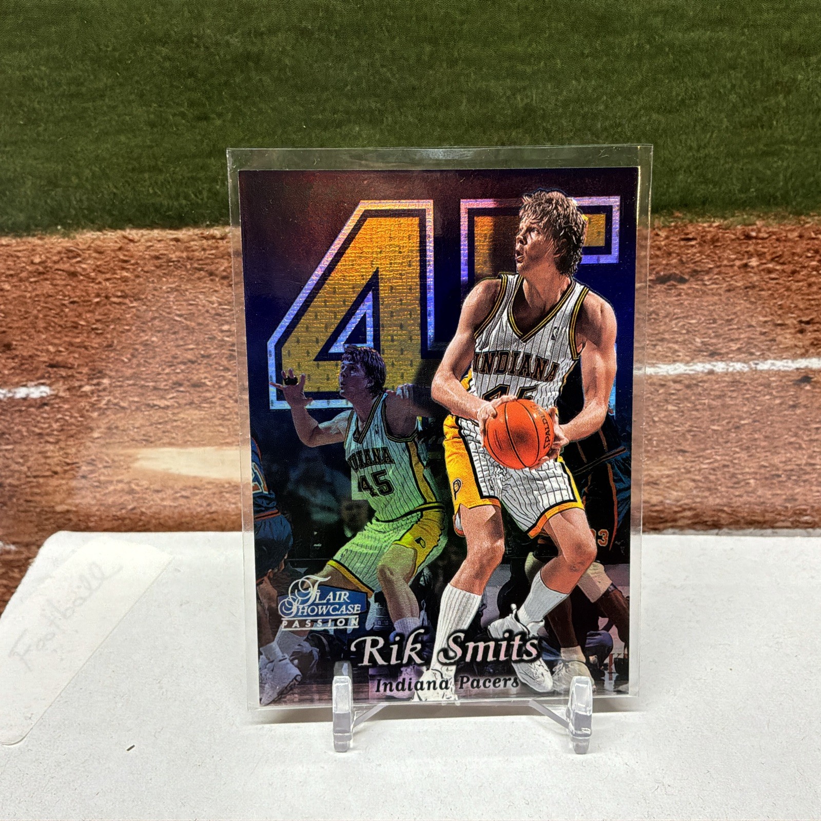 1998-99 Flair Showcase – Rik Smits #89 Row 2 Indiana Pacers