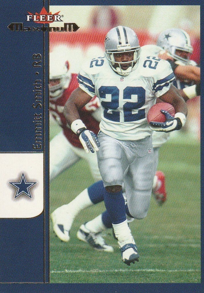 2002 Fleer Maximum #229 Emmitt Smith