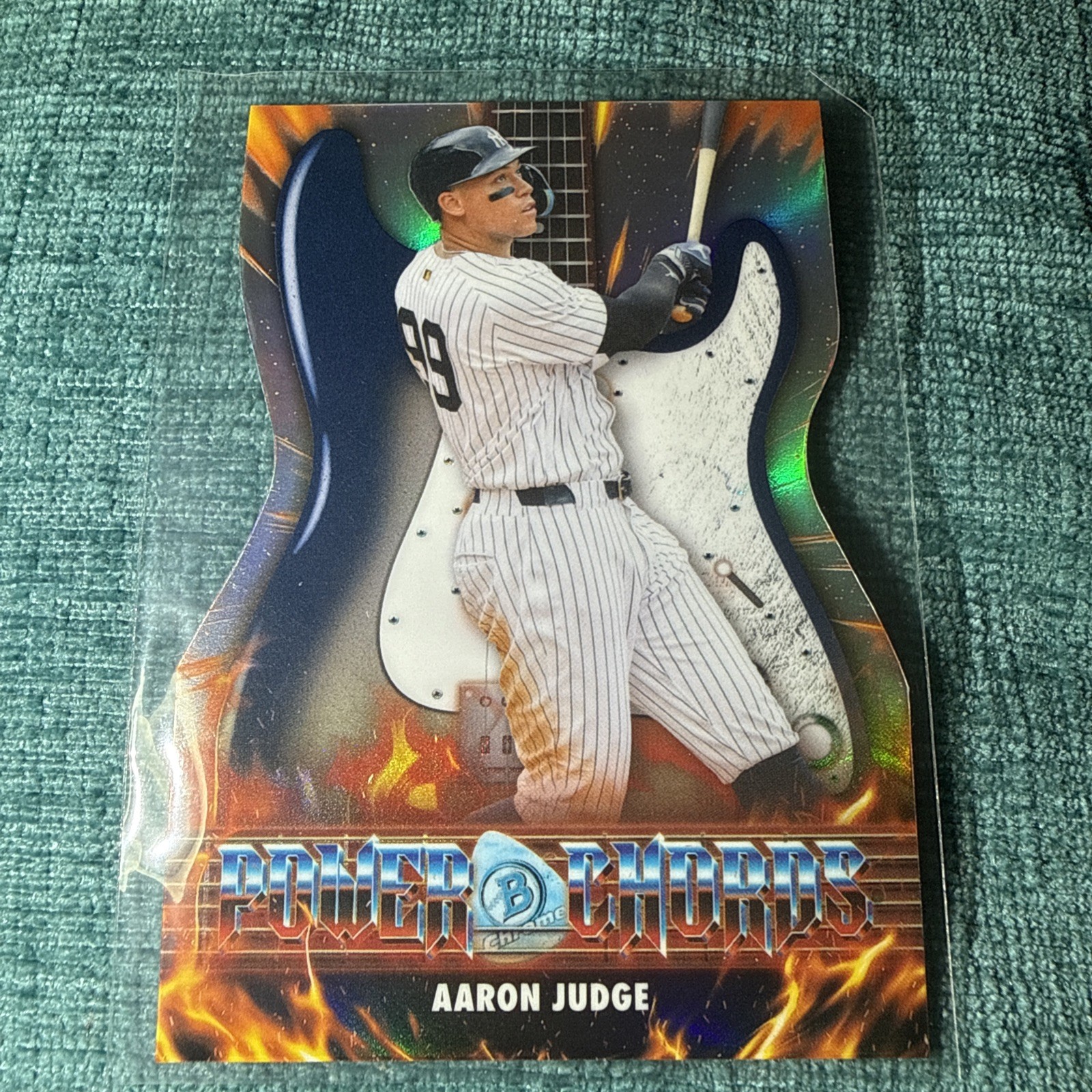 2026 Bowman Aaron Judge – Power Chords Die-Cut Refractor – NY Yankees