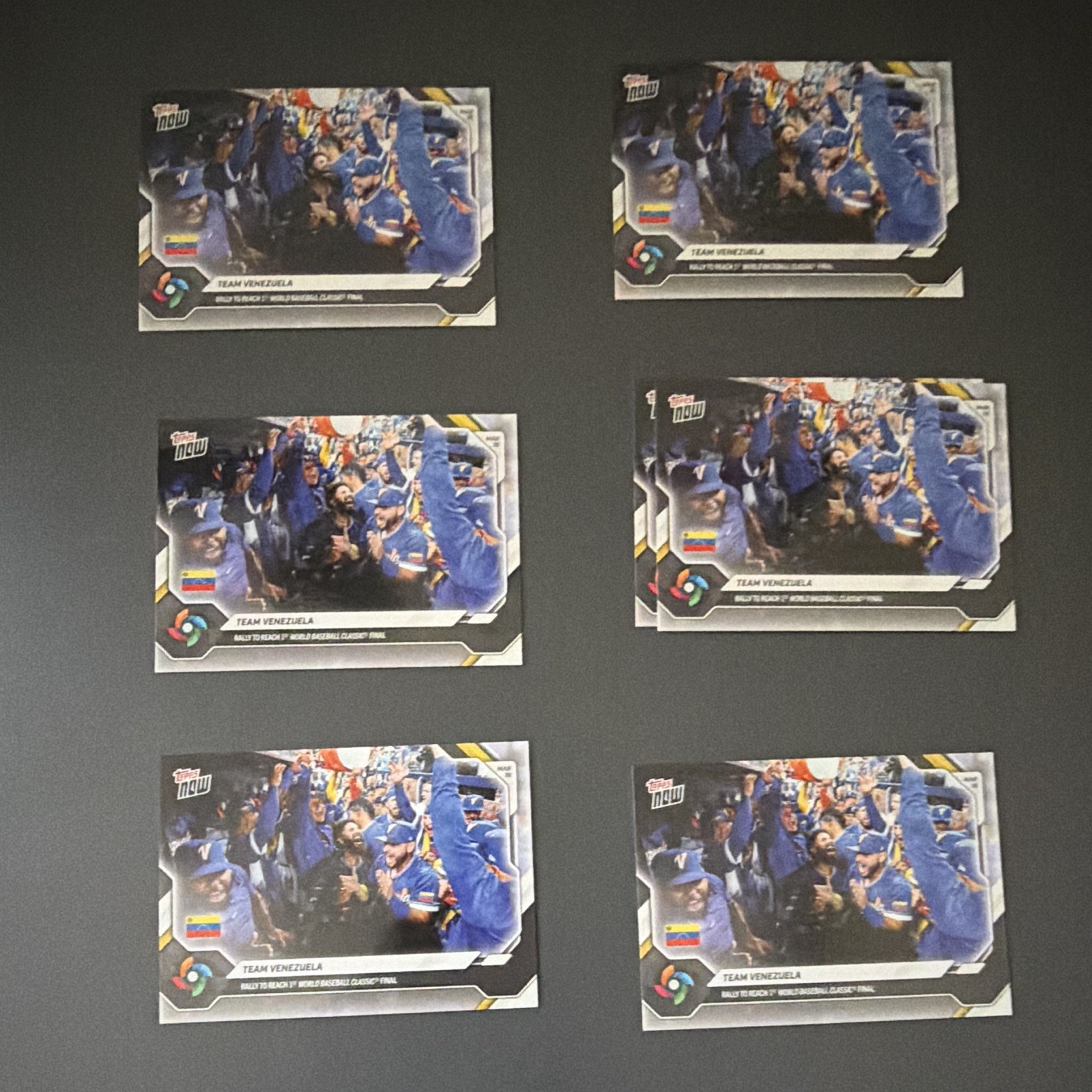 Topps 2026 Topps Now World Baseball Classic Team Venezuela Base Set #WB40
