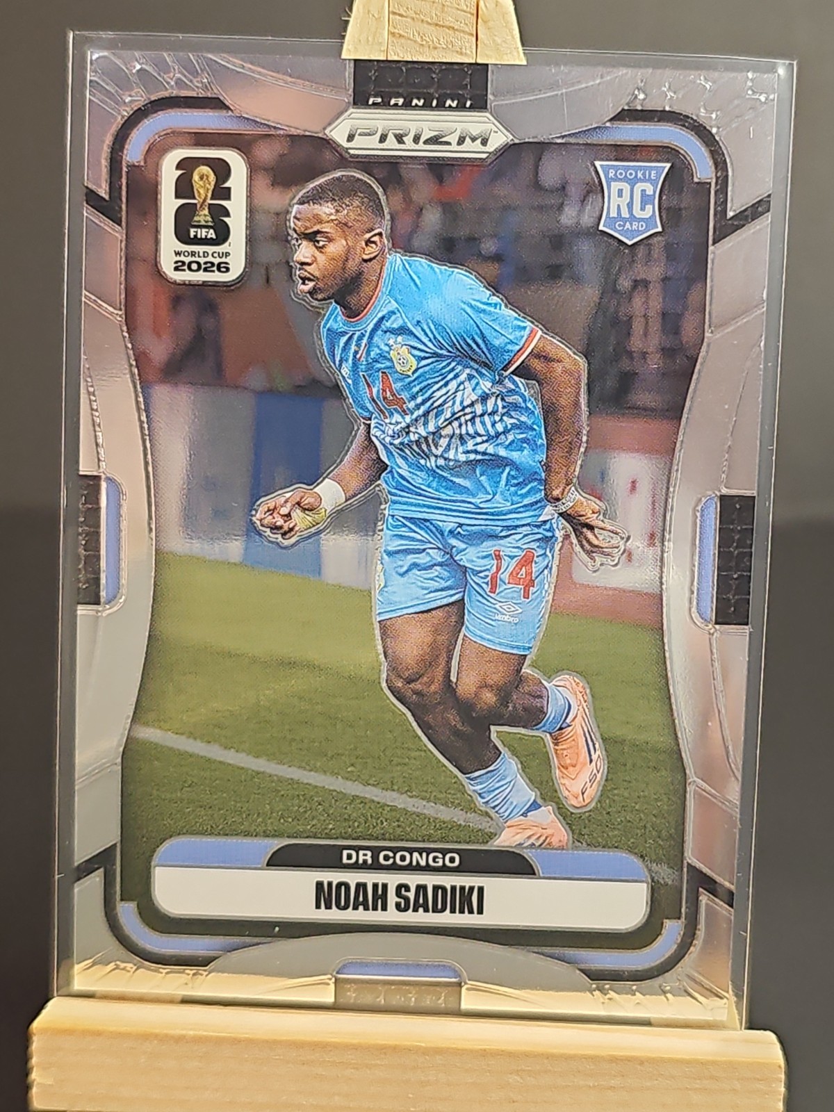 2026 Panini Prizm FIFA World Cup #462 Noah Sadiki, DR Congo RC