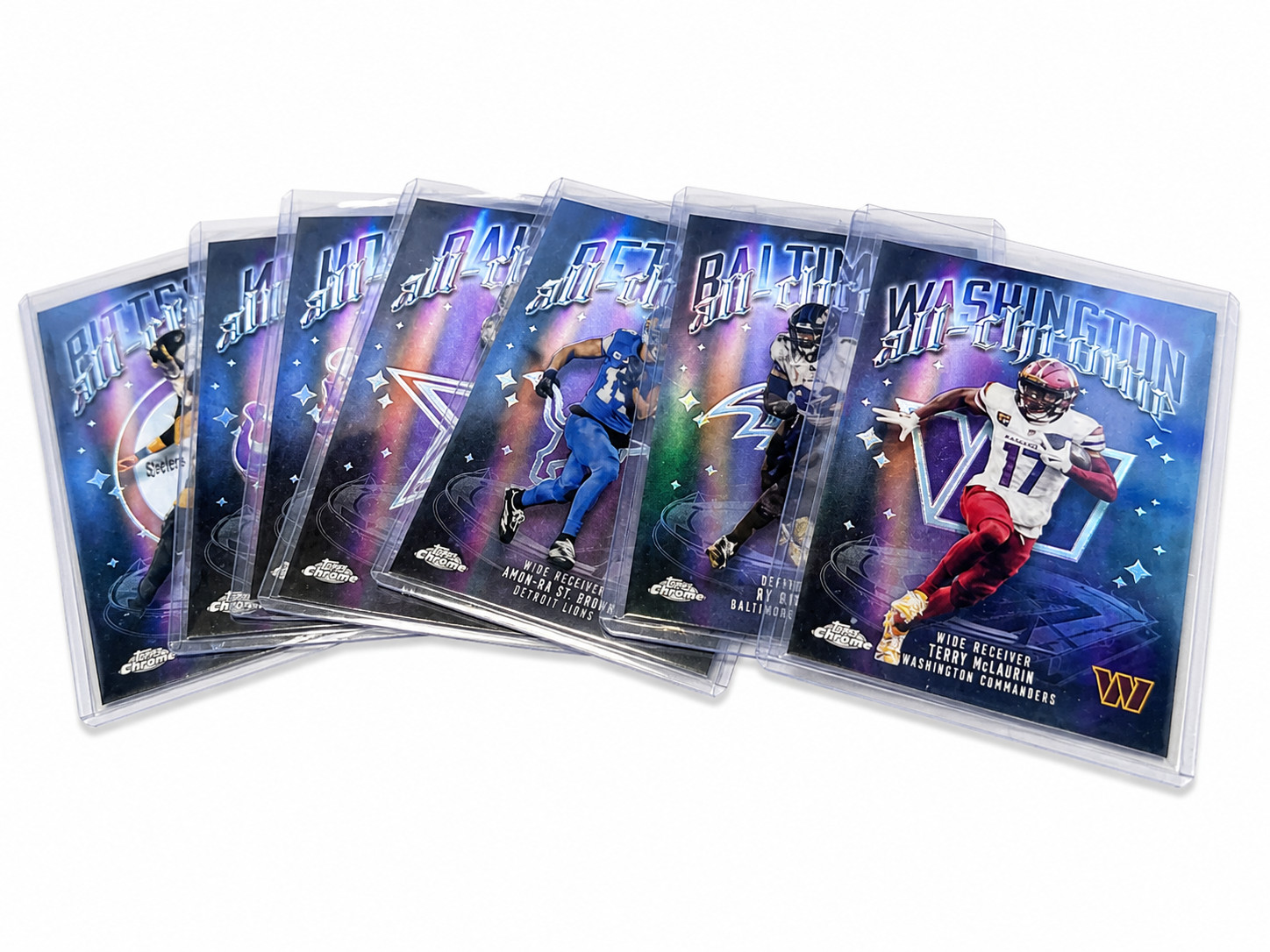 2025 Topps Chrome Football ALL-CHROME Insert – Pick Your Card, Complete Your Set