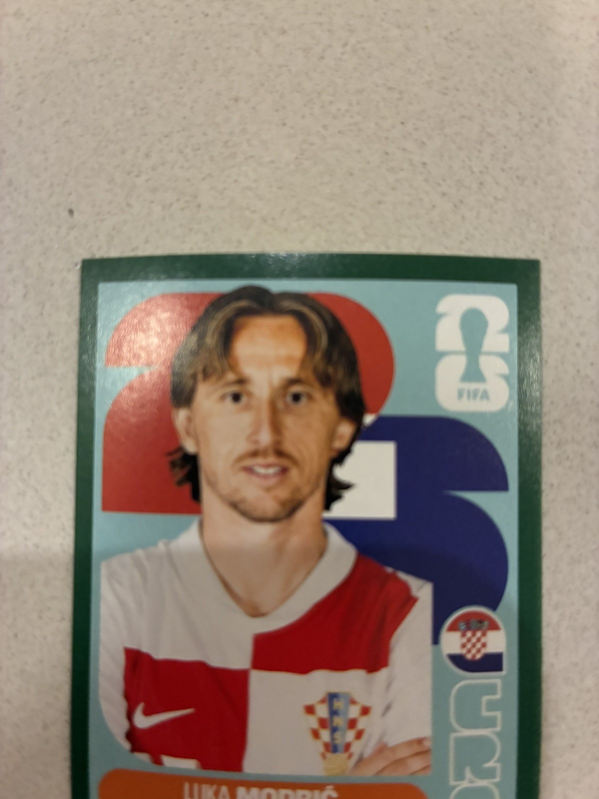 2026 World Cup PANINI Luka Modric CRO9 GREEN Parallel MINT RARE 1:1400