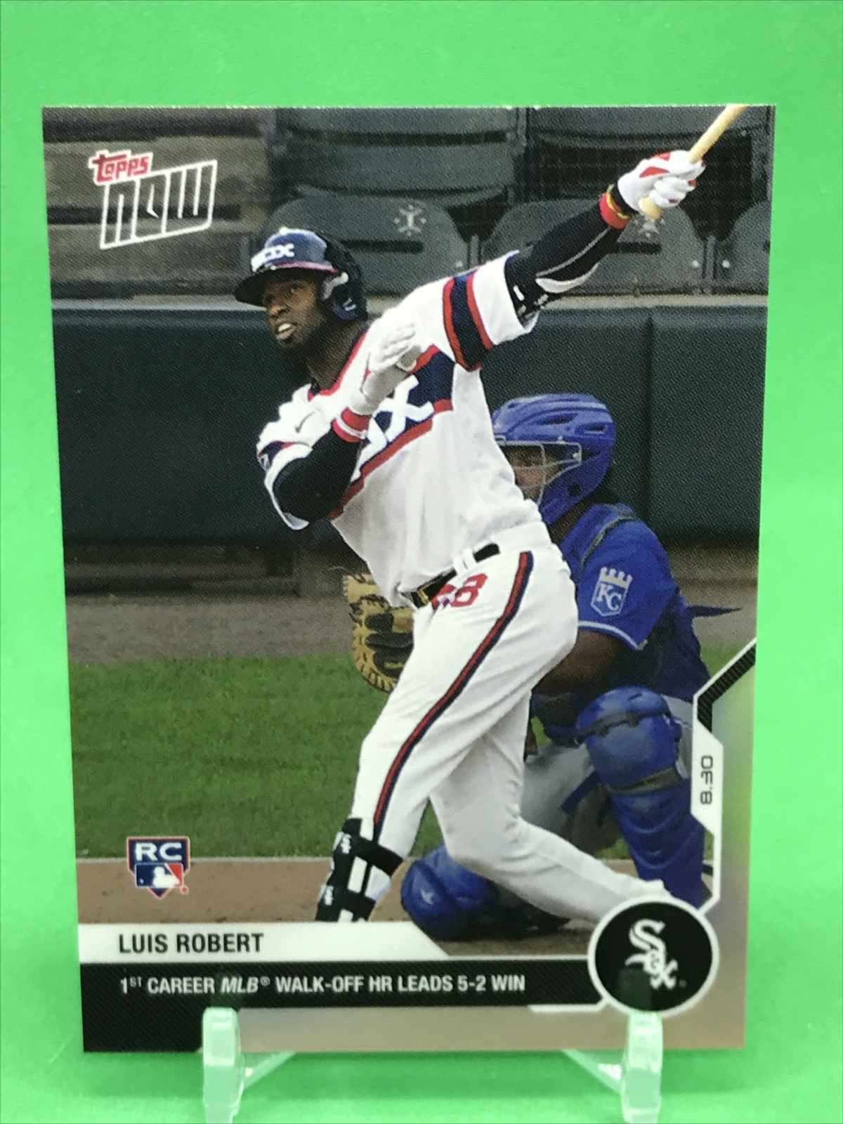 2020 TOPPS Now LUIS ROBERT SP Rookie Chicago White Sox 1st WALK OFF HR