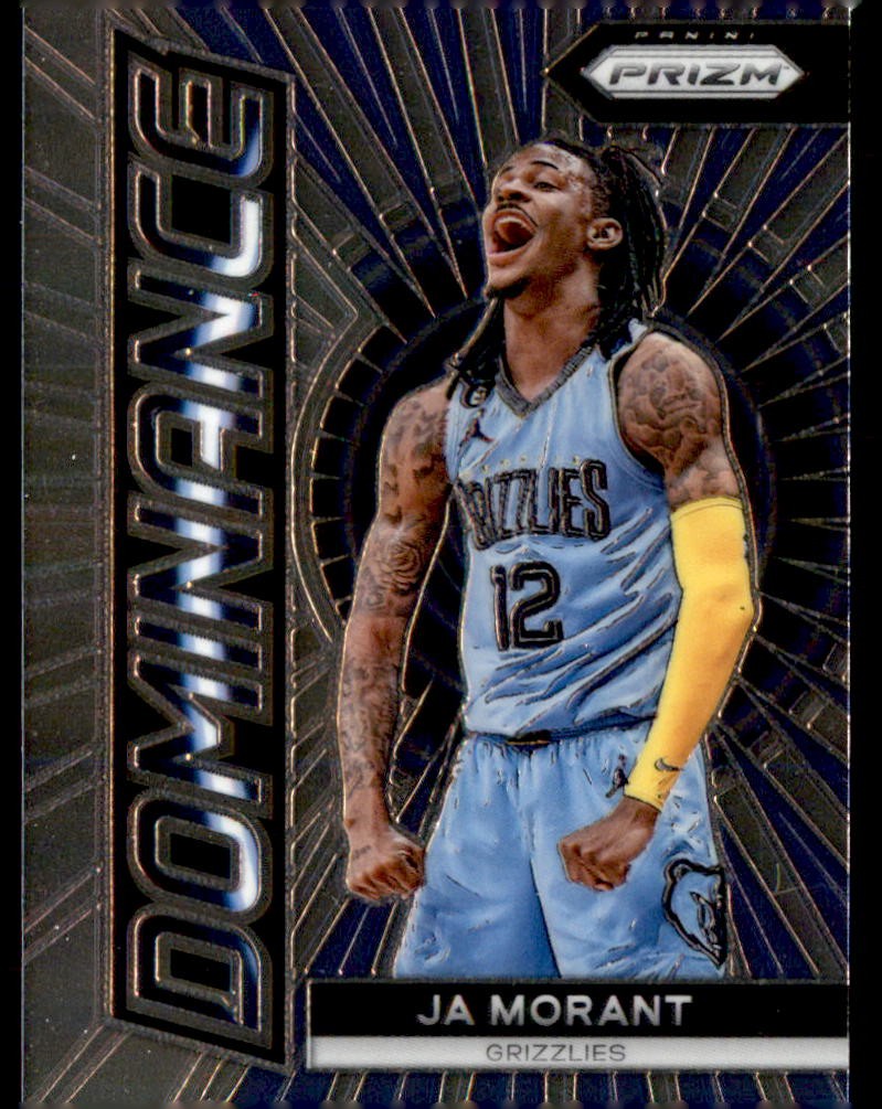 Ja Morant 2023-24 Panini Prizm Dominance #1 Memphis Grizzlies