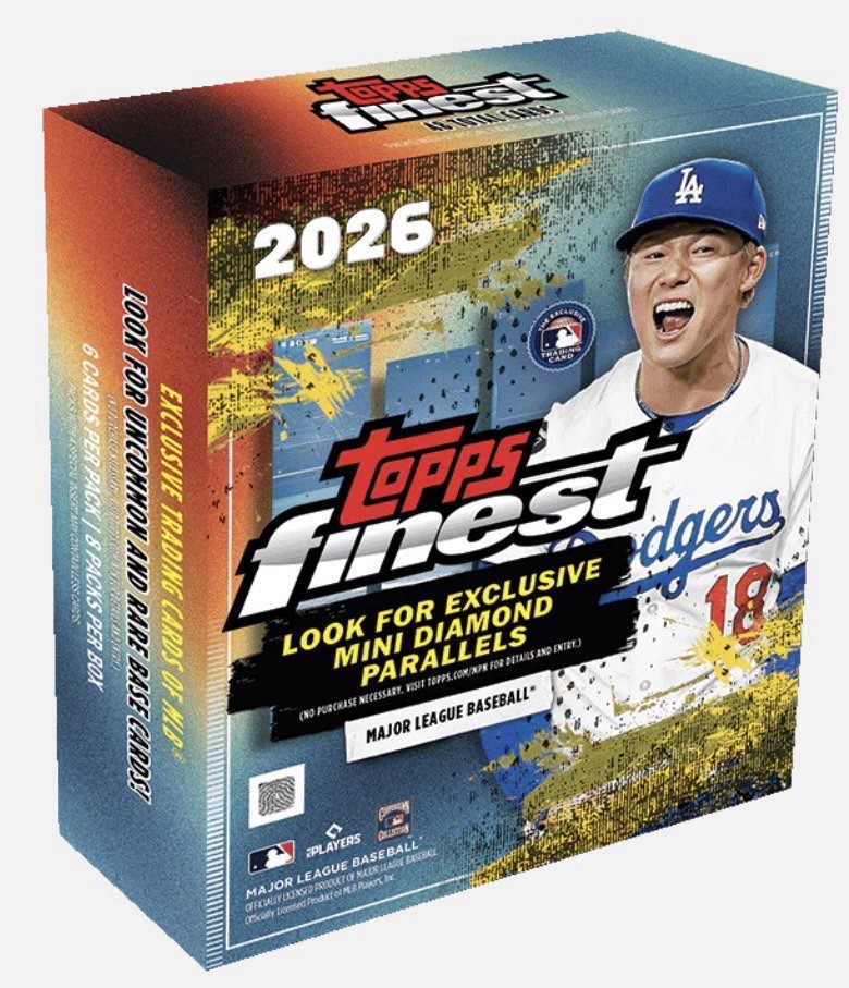 2026 Topps Finest Baseball Complete your Base Common Set 1-100 You PICK!