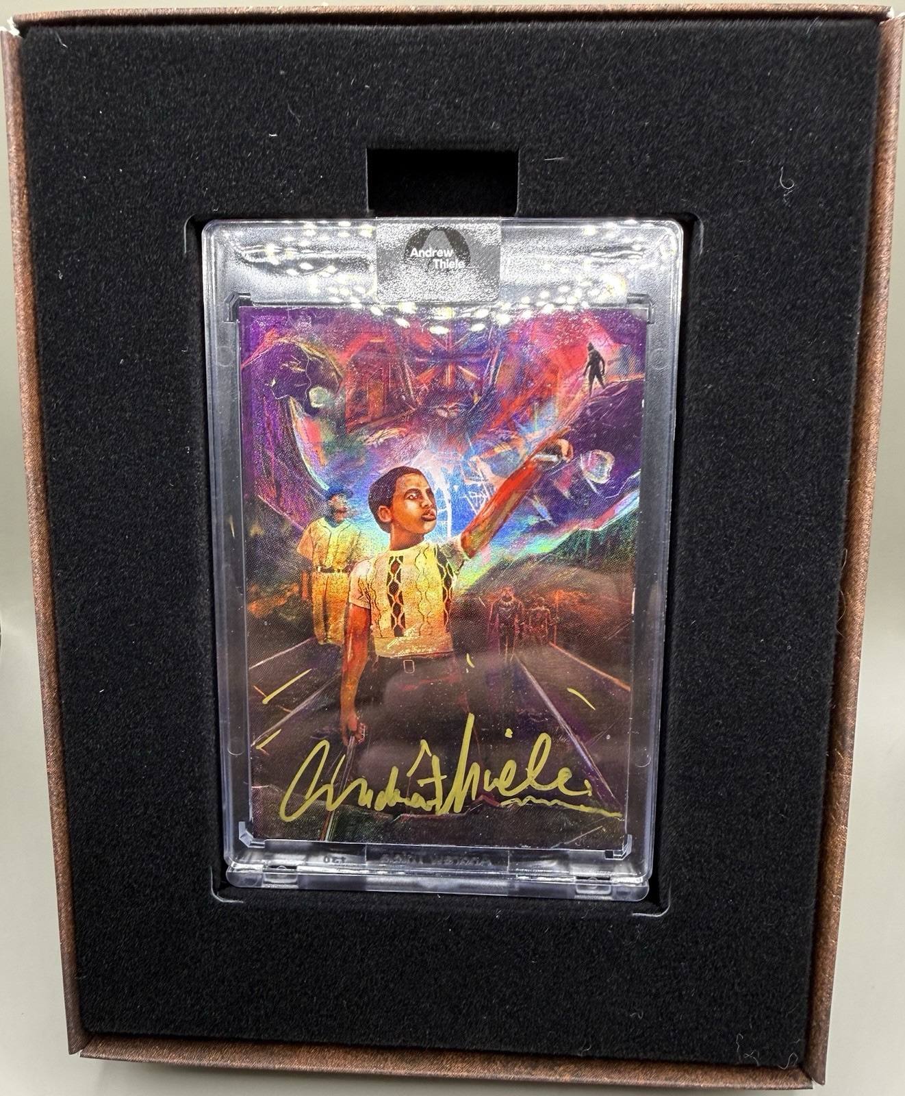 Andrew Thiele Auto Project 2020 Jackie Robinson Black History Heritage Foil /25