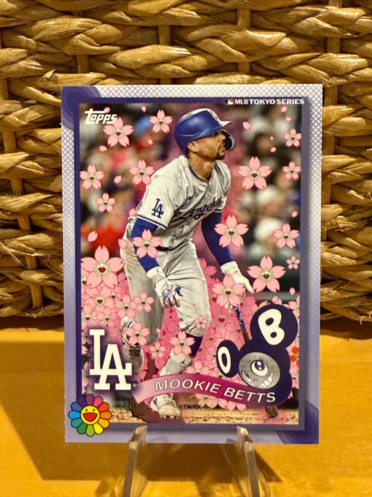 2025 Topps Mlb World Tour Tokyo Series Takashi Murakami Mookie Betts #5