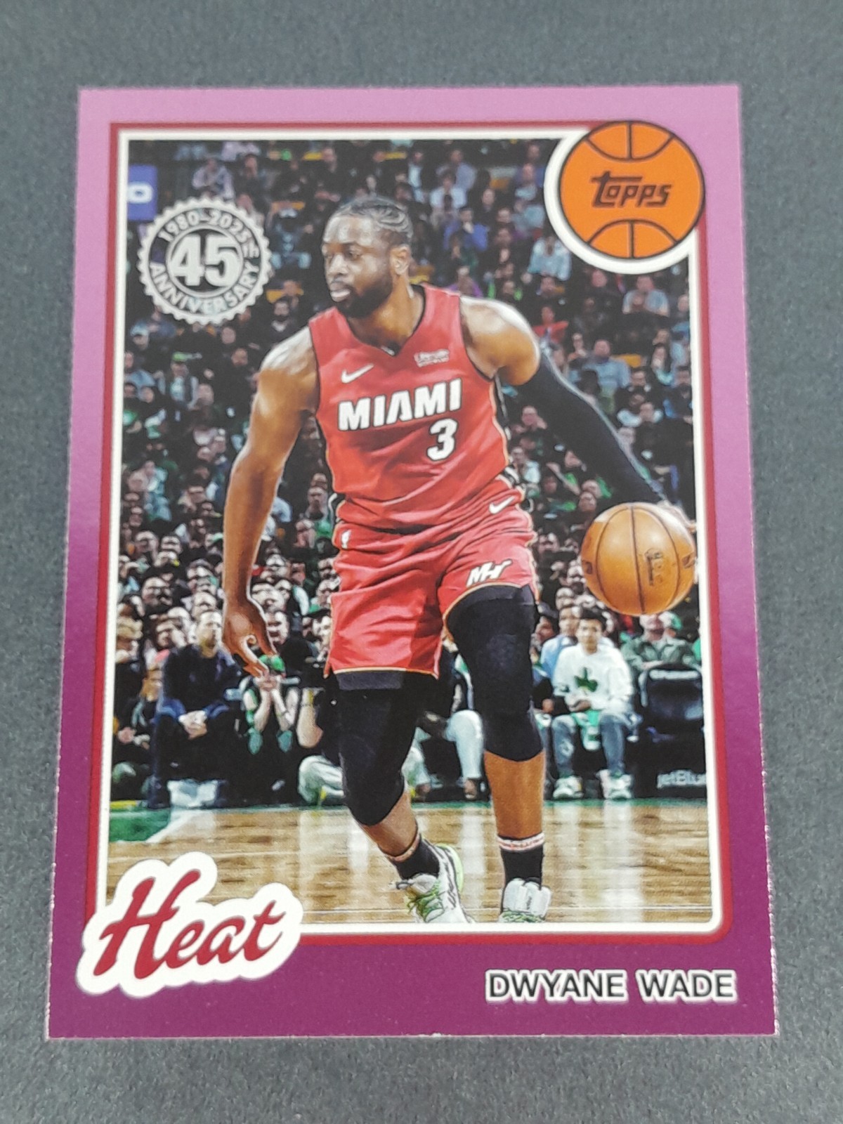 2025-26 Topps – 1980-81 Topps Basketball Dwyane Wade #80BK-5 Pink