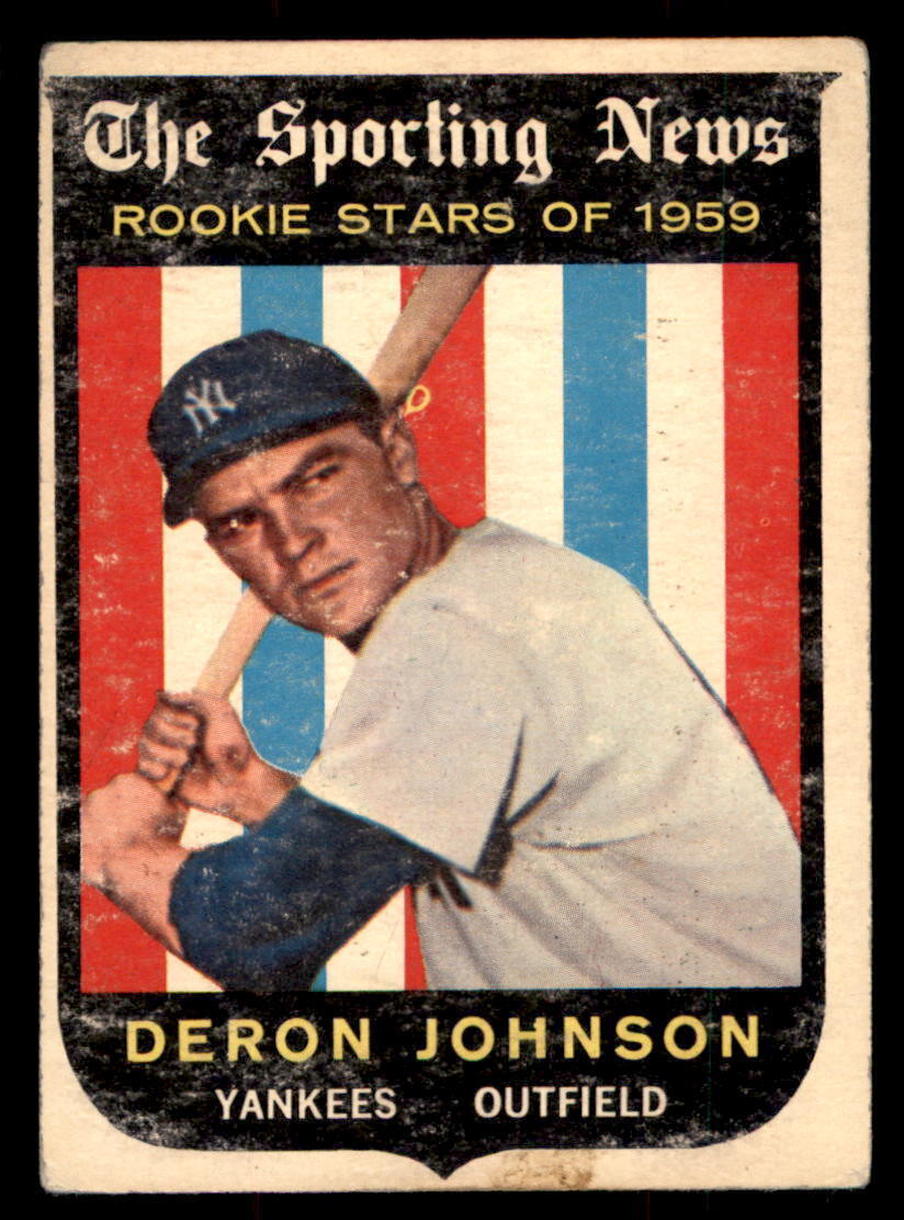 1959 Topps Baseball #131 Deron Johnson GD *RC1