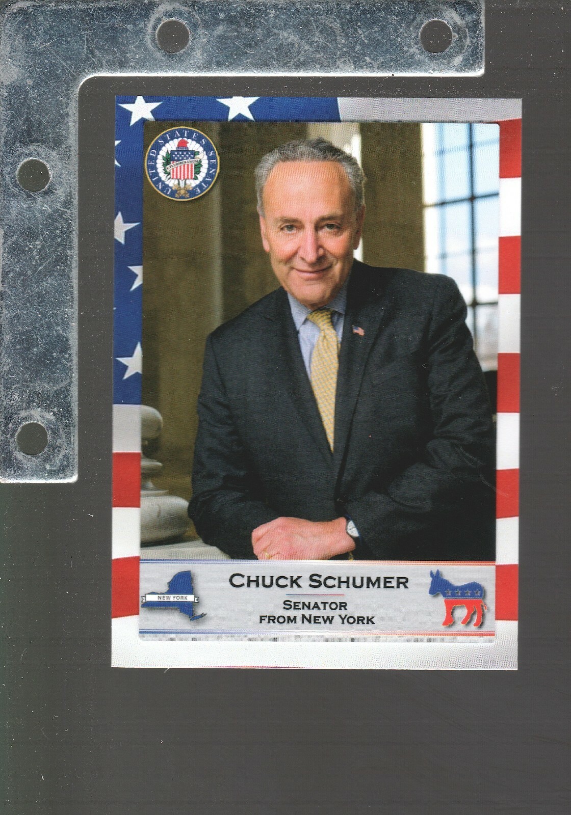 Fascinating Cards 2020 US Congress #54 Chuck Schumer DEM NEW YORK SENATE Min Ldr