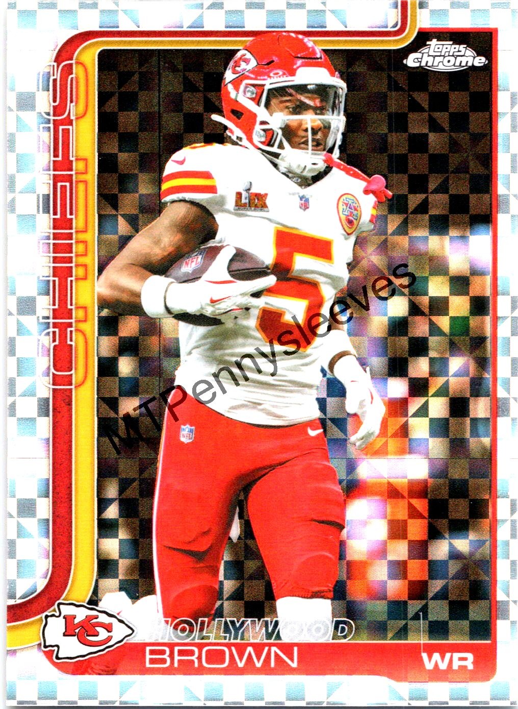 2025 Topps Chrome #146 Hollywood Brown X-Fractor