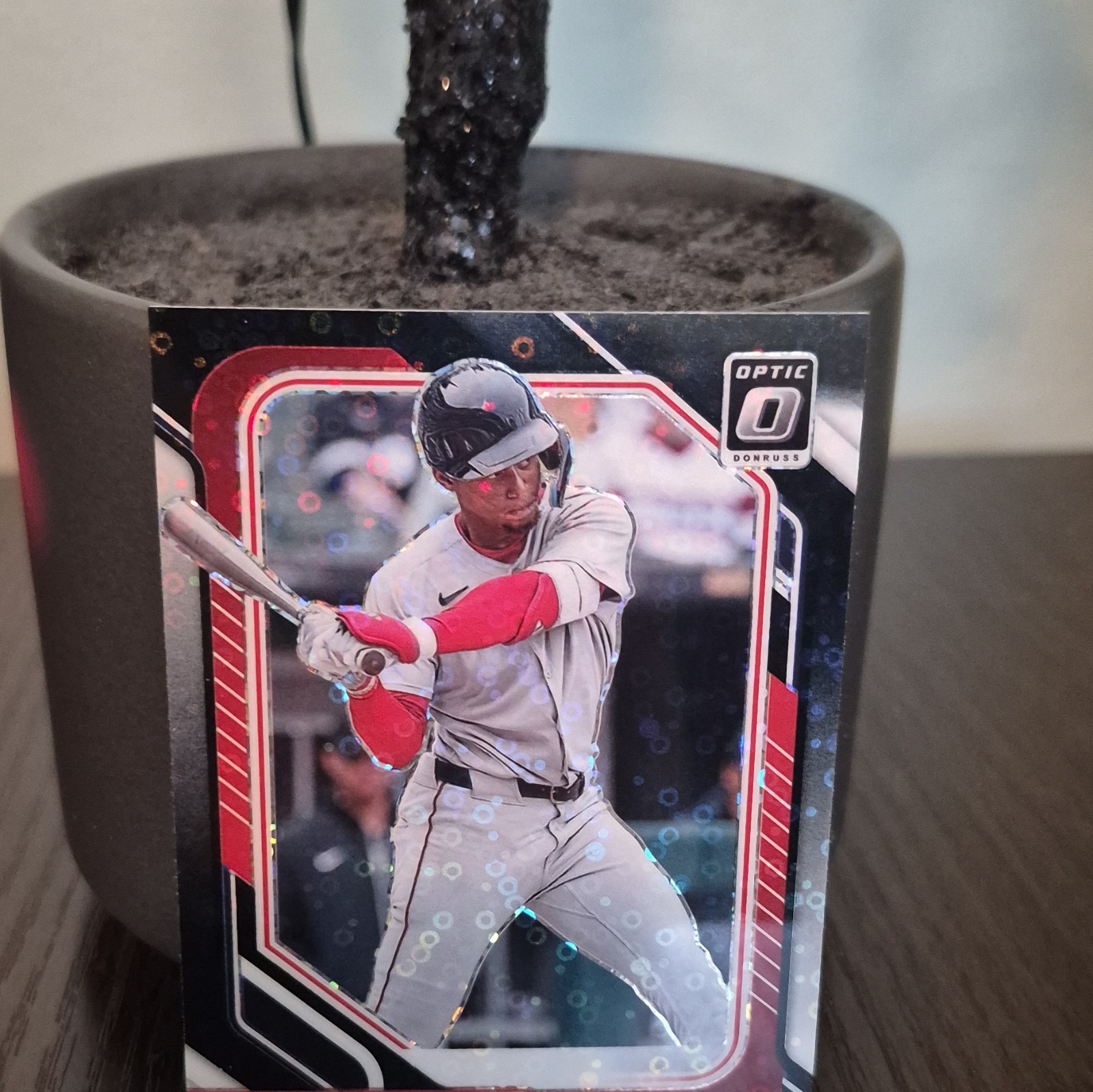 Panini 2026 Donruss Optic Kristian Campbell #89 Boston Red Sox Prizm Black Disco