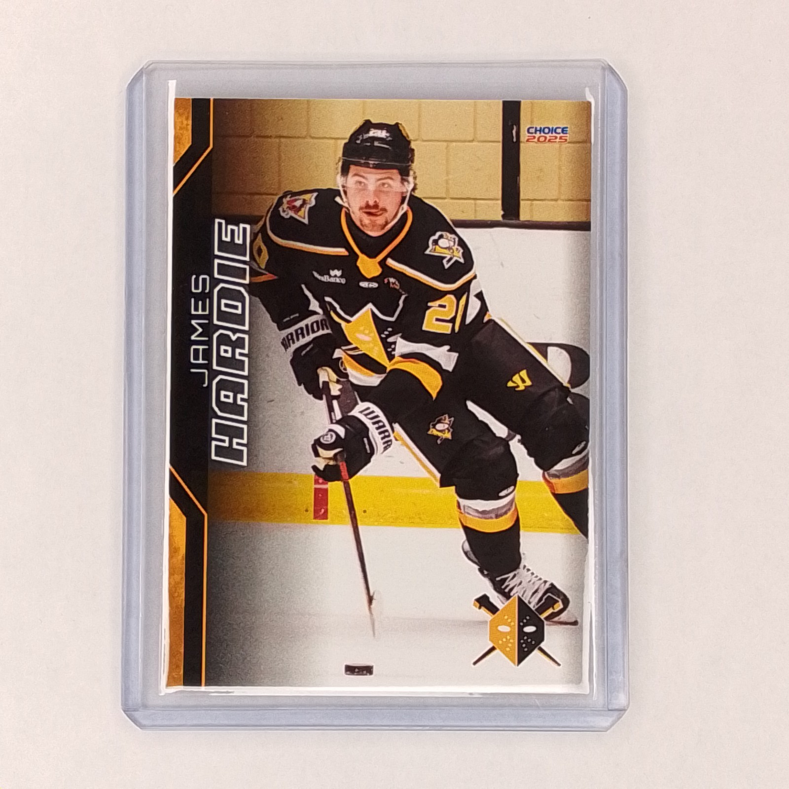 James Hardie 2024-25 Wheeling Nailers ECHL Hockey Card