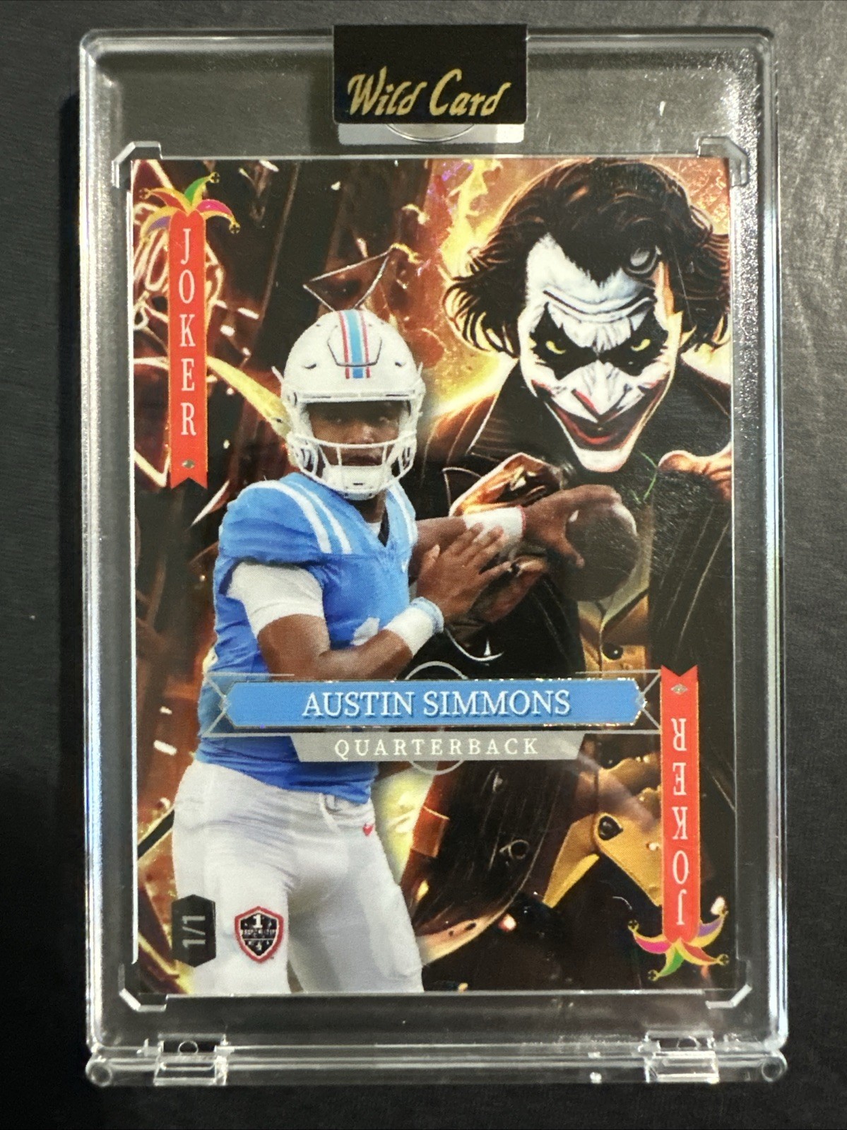 Matthew Stafford, Austin Simmons, Jack Bech, Cam Ward 1/1 Jokers See Pictures