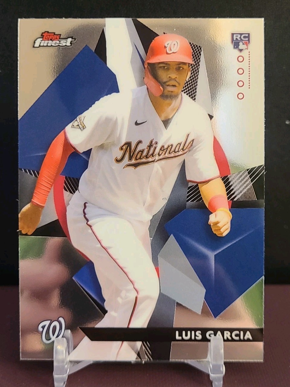 2021 Topps Finest Luis Garcia Finest Rookie Design Variation #FRD-LG RC