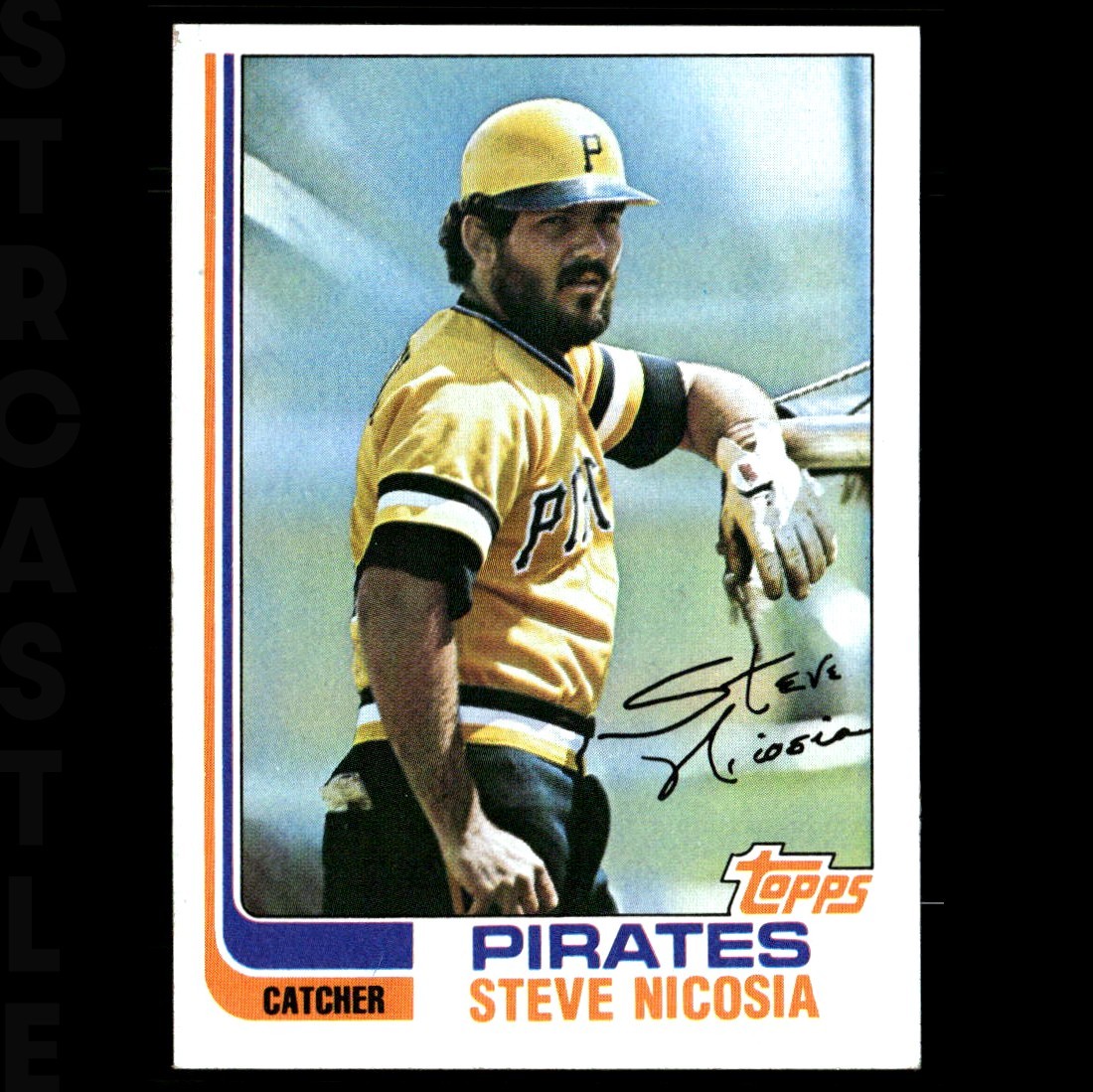 1982 Topps – Steve Nicosia #652 Pittsburgh Pirates ⚾ Baseball Card