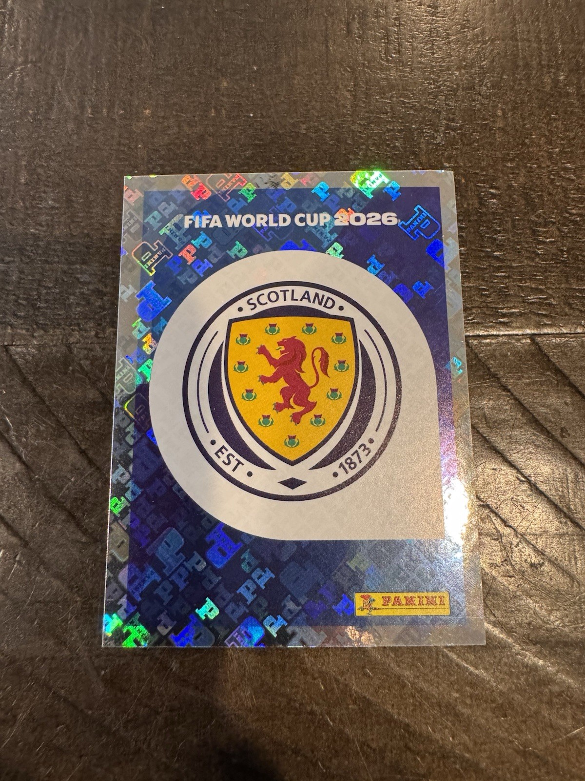 2026 Panini FIFA World Cup Sticker SCOTLAND Team Logo #SCO 1
