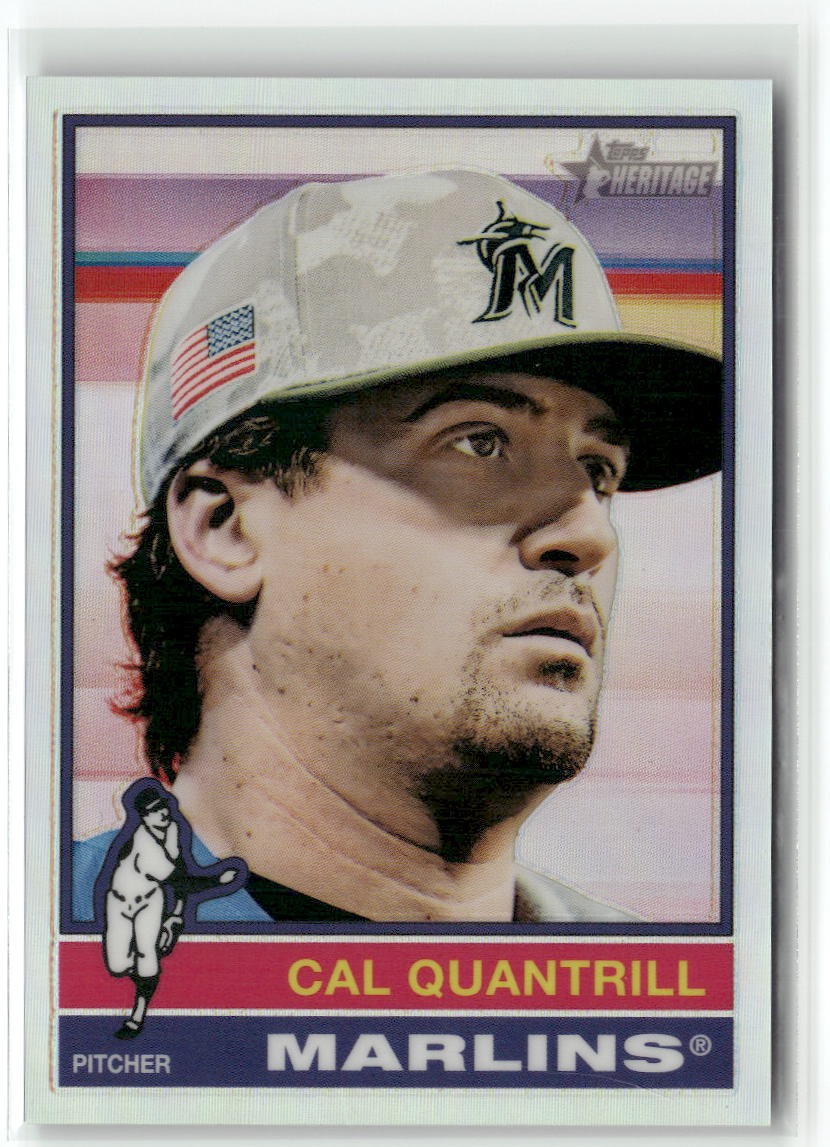 2025 Topps Heritage #501 Cal Quantrill Chrome Refractor