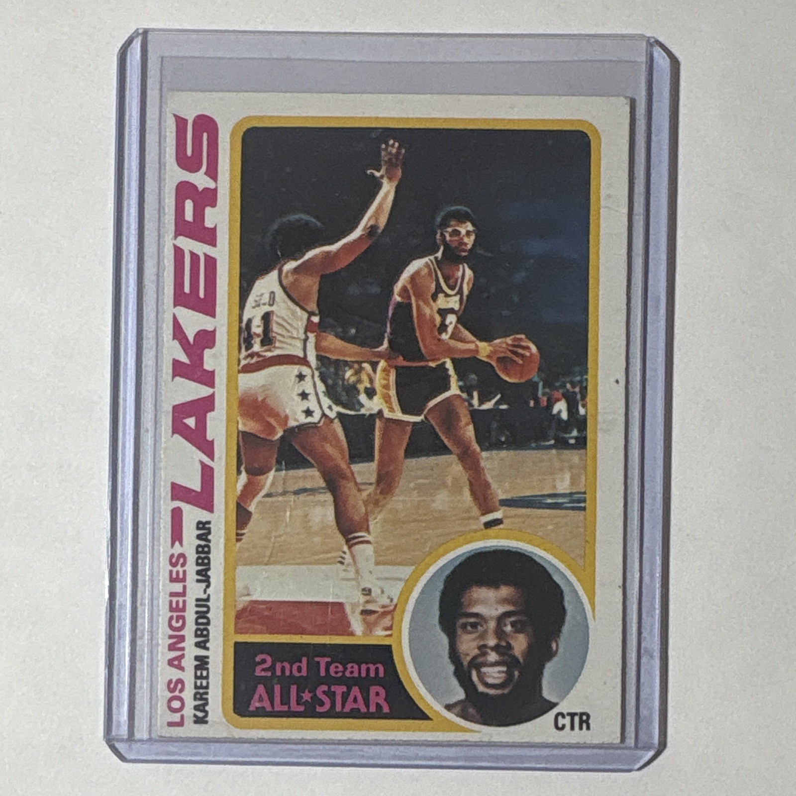 Topps 1978-79 Kareem Abdul-Jabbar Los Angeles Lakers All-Star #110