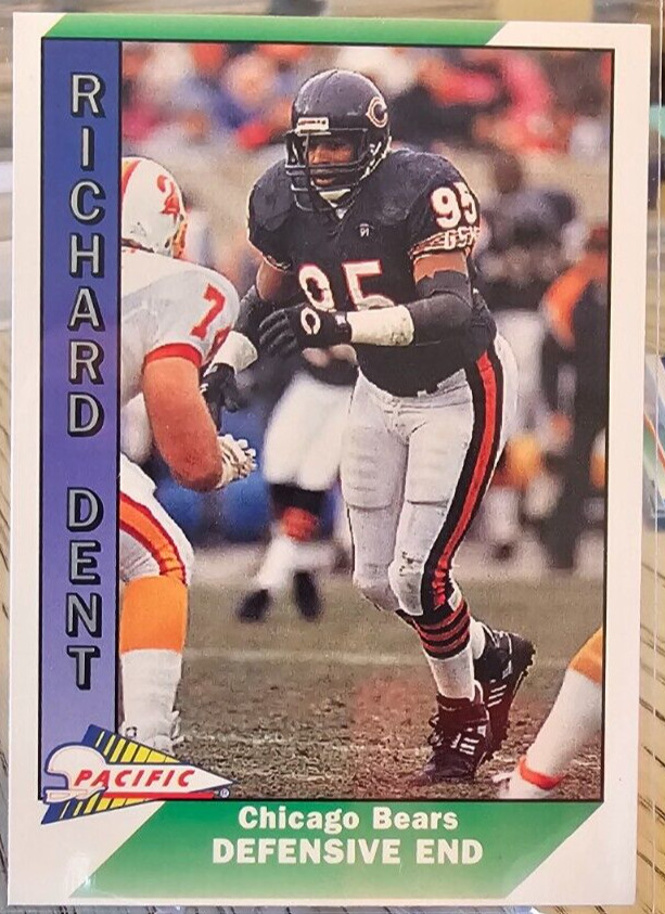 1991 Pacific Richard Dent #47 Chicago Bears