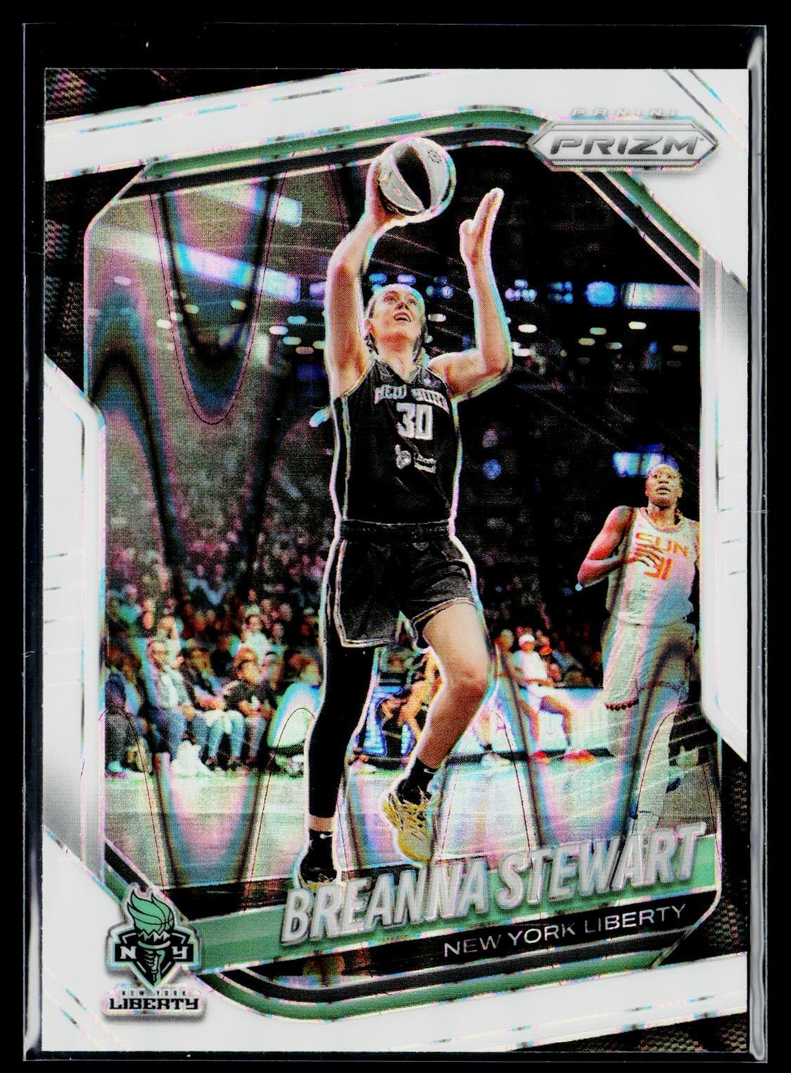 2025 Panini Prizm WNBA Breanna Stewart White Seismic 26