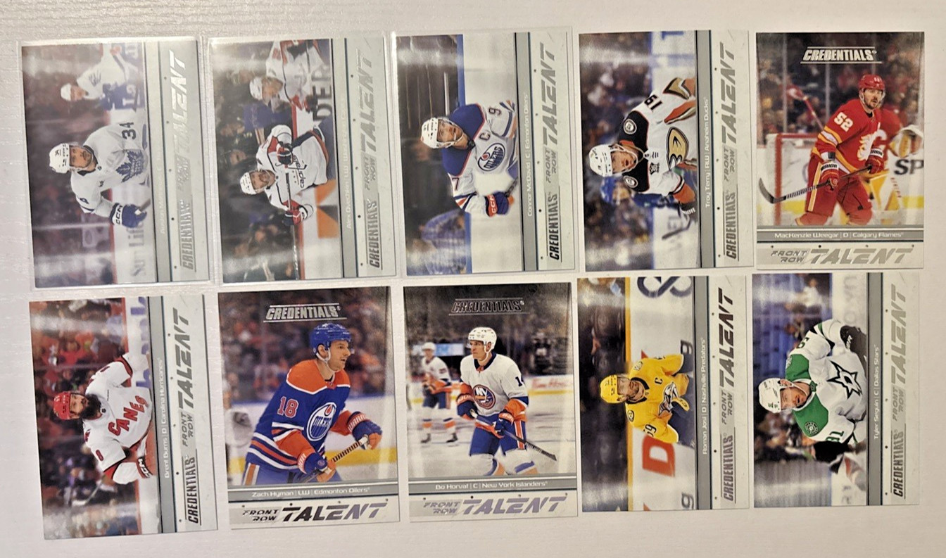2024-25 UD Credentials Inserts, Parallels, #’d, RC’s! Complete Your Sets! U PICK