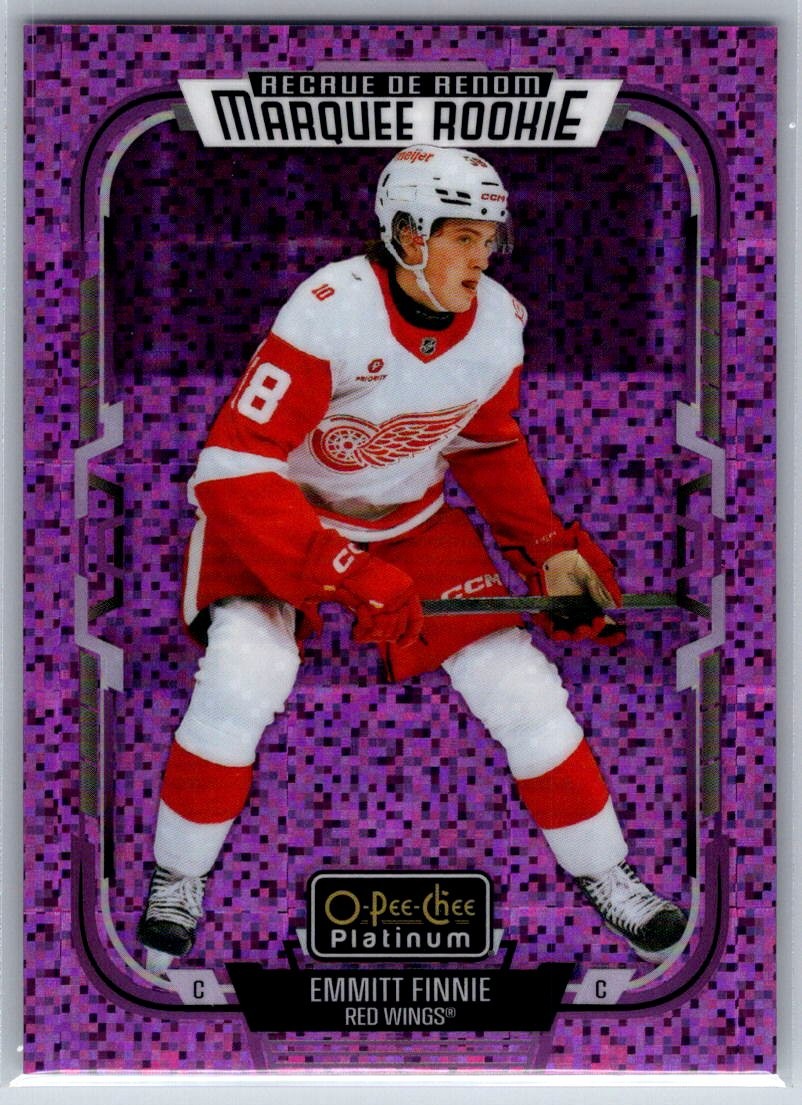 2025-26 O-Pee-Chee Platinum #271 Emmitt Finnie Violet Pixels #/299