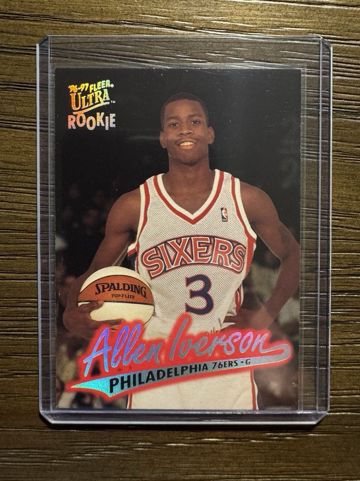 1996-97 Fleer Ultra – Rookie Allen Iverson #82 (RC)