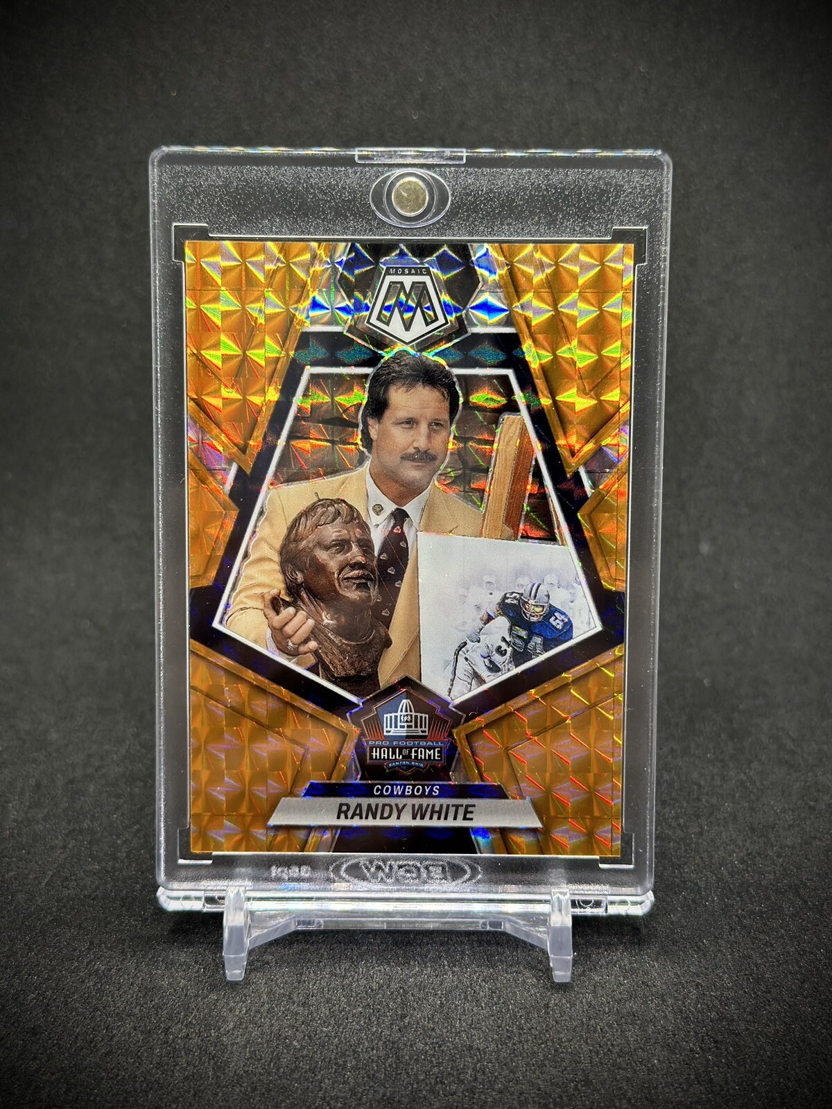 Randy White 2023 Panini Hall of Fame Orange Prizm 1st print/199 SP Cowboys